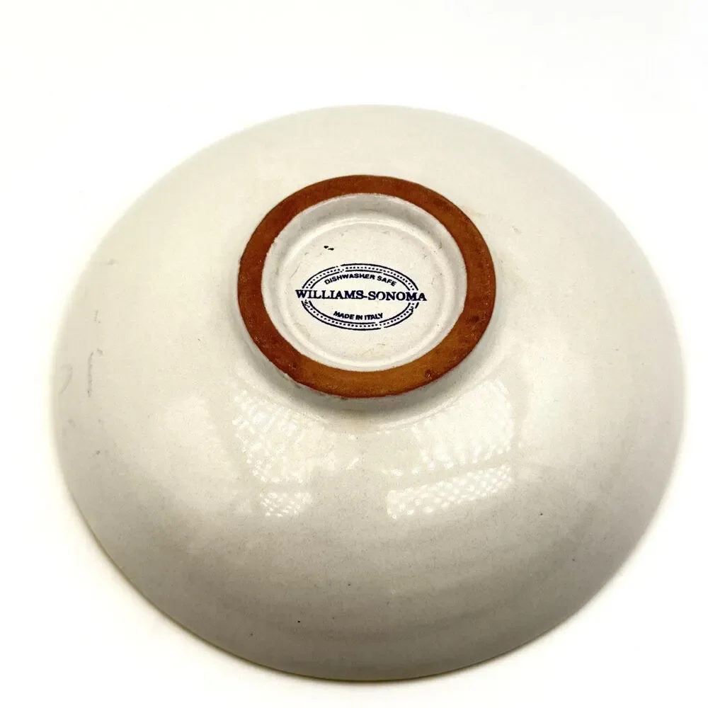 Williams Sonoma Mediterranean Individual Dip Dish Bowl Replacement 6”